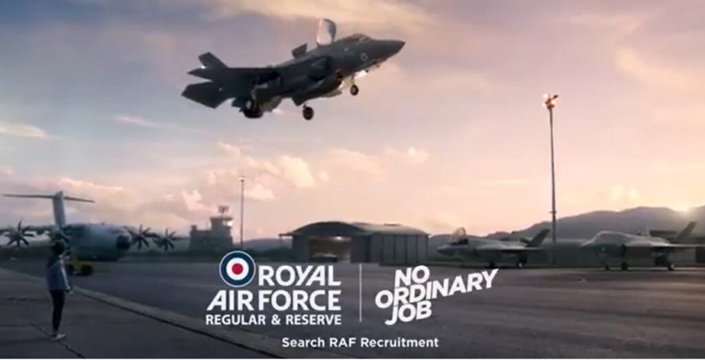 Royal Air Force advertisement