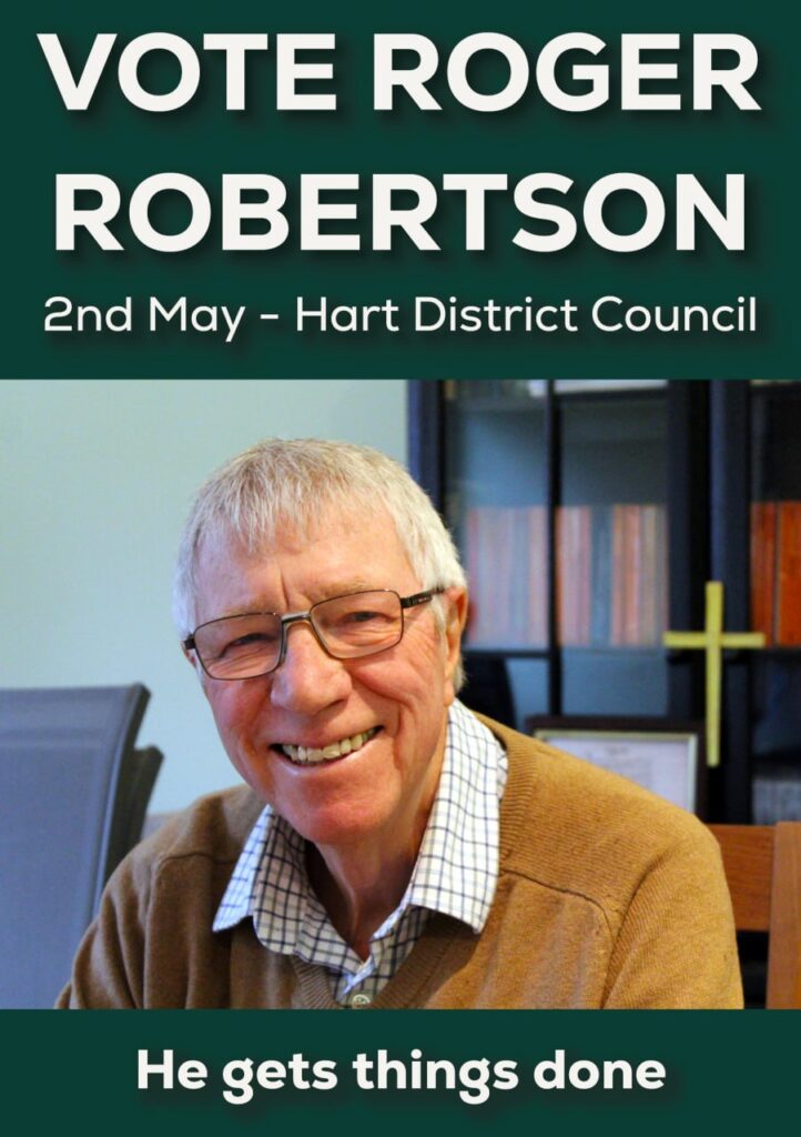 Roger Robertson Campaign Leaflet