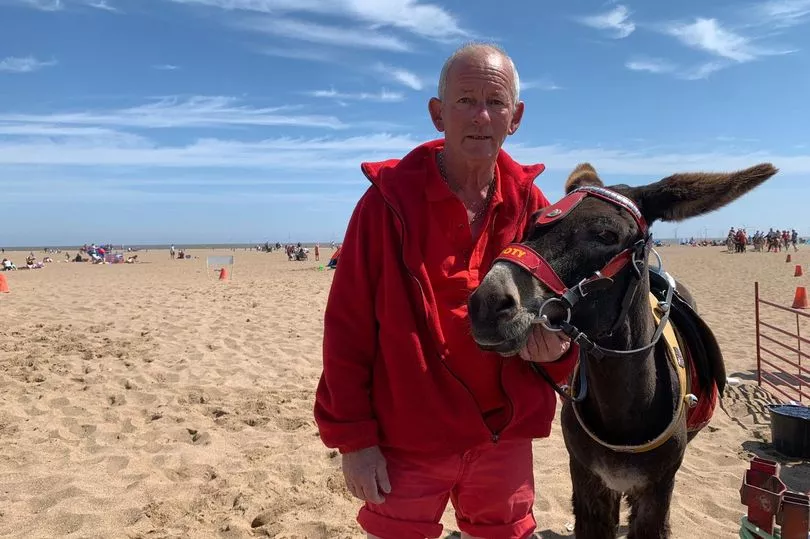 Skegness donkey owner weighs kids before they’re allowed to ride