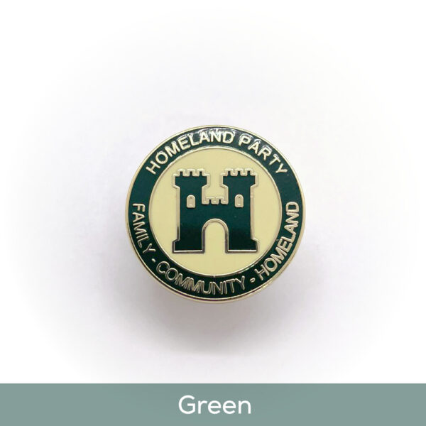 Homeland Party Pin Badge - Image 2