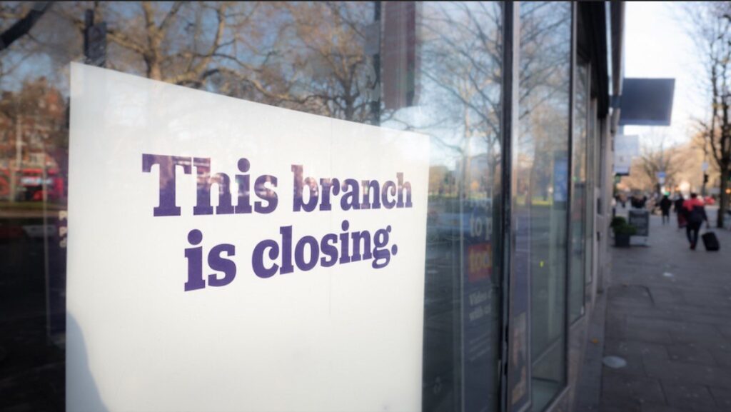 Yet More High Street Banks to Close – “But I Don’t Have the Internet!”