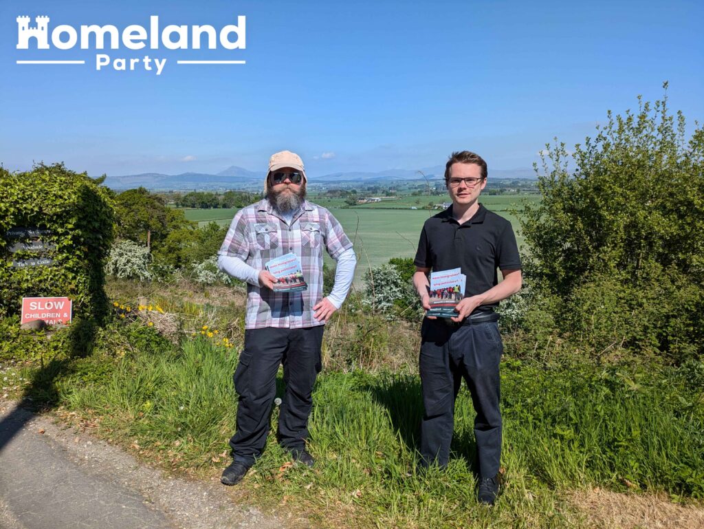 Gargunnock Leafleting