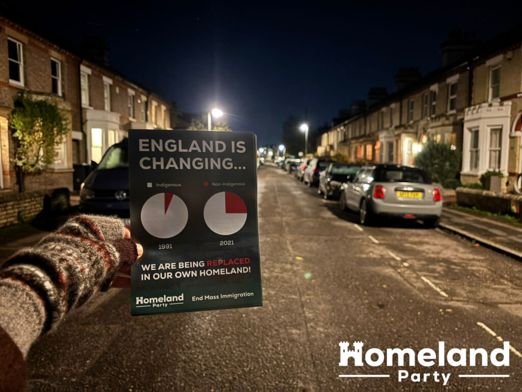 Leafletting in Cambridgeshire